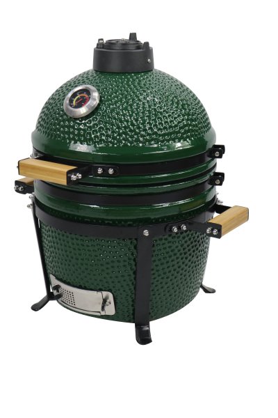 Keramický gril Kamado 15" zelený  vonkajší priemer -40 cm       N-508